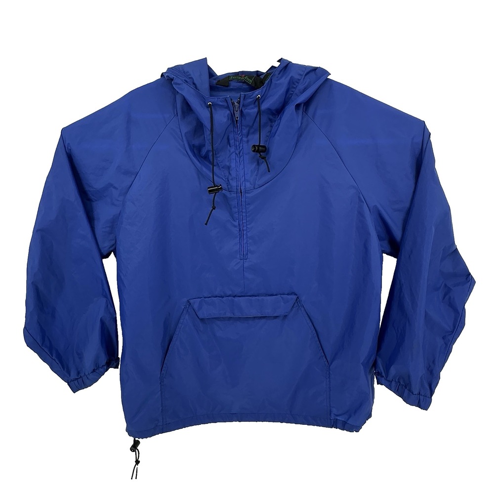 Abercrombie & Fitch Vintage 80s Storm System Blue Windbreaker Jacket Men's L